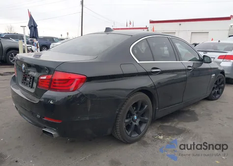 2011 BMW 550I xDrive из США, поврежденный, VIN WBAFU9C54BC786829
